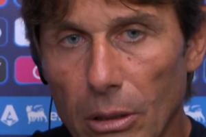 演小品呢美女记者问布翁乔尔诺情况，孔蒂误以为在向他道早安