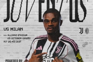 焦点对决，尤文官方晒对阵AC米兰海报：卡卢卢面对旧主