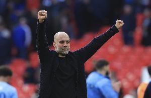 在伯纳乌7次战胜皇马，瓜迪奥拉是在皇马主场取胜最多主教练