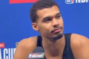 优雅的讽刺！文班：很高兴能参与这种纯粹且有体育道德的比赛