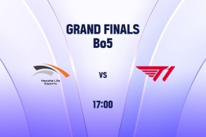 Keria机器人无敌神钩 HLE下中野三兄弟疯狂开送 T1拿赛点